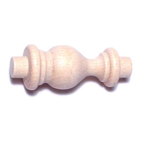 Midwest Fastener 1-1/2" Birch Wood Gallery Rail Spindles 20PK 66821